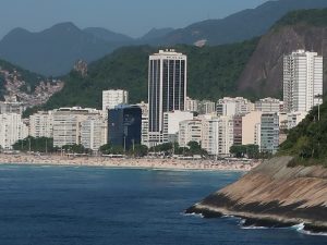 Copa Cabana in Rio de Janeiro