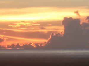 Heavy Clouds at Sea