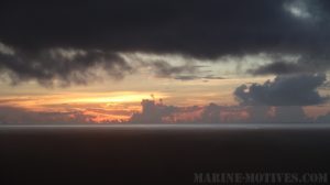 Heavy Clouds at Sea