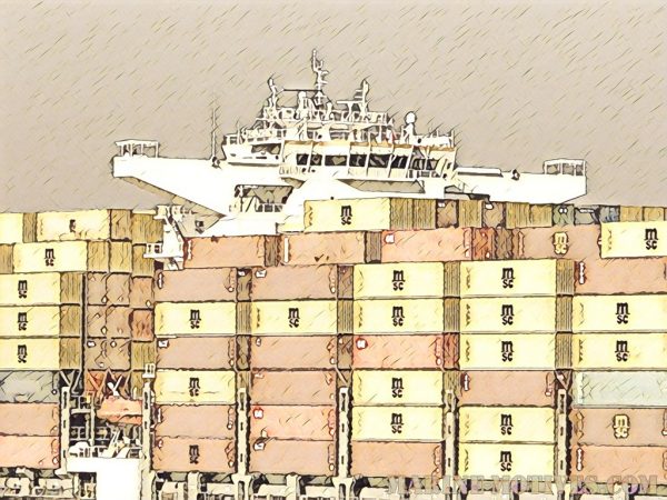 MSC Container Ship