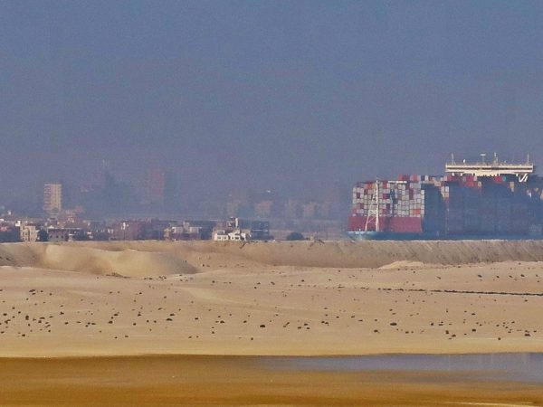 Sahara Vessel in Suez Canal